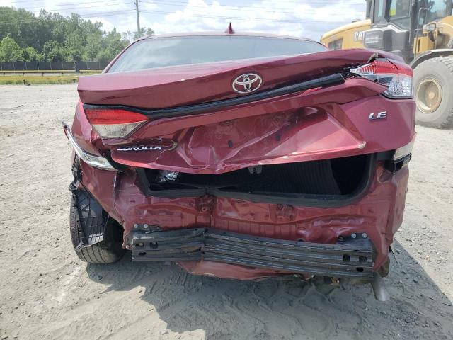 5YFB4MDE8SP246877 - 2025 TOYOTA COROLLA LE برغندي صورة 6