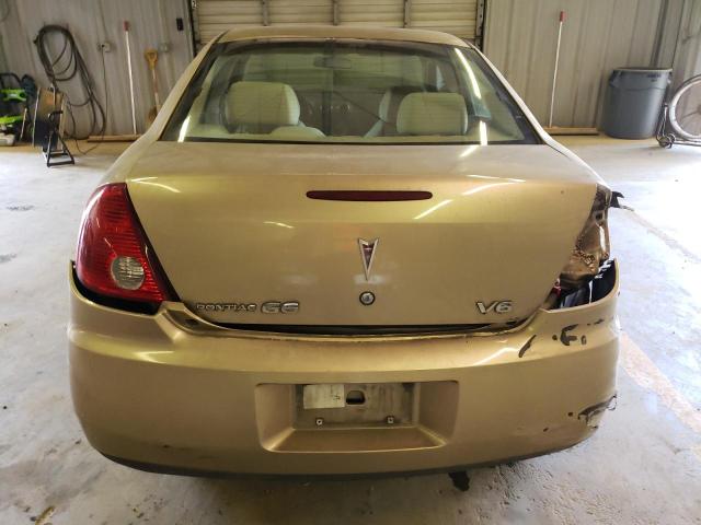 1G2ZG558264150941 - 2006 PONTIAC G6 SE1 GOLD photo 6