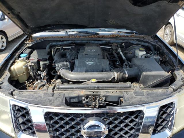 5N1AR18B38C662392 - 2008 NISSAN PATHFINDER S BLACK photo 12