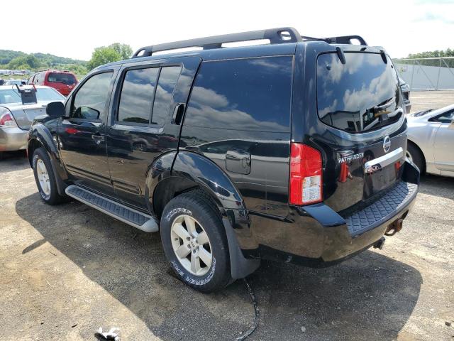 5N1AR18B38C662392 - 2008 NISSAN PATHFINDER S BLACK photo 2