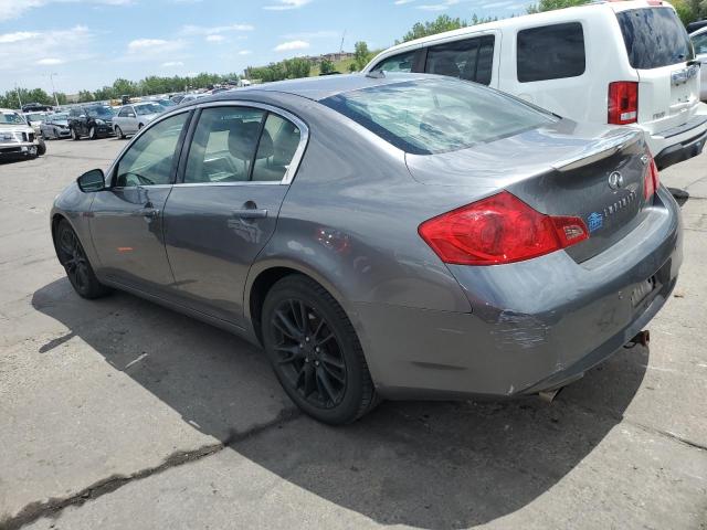 JN1CV6AR4DM762800 - 2013 INFINITI G37 GRAY photo 2