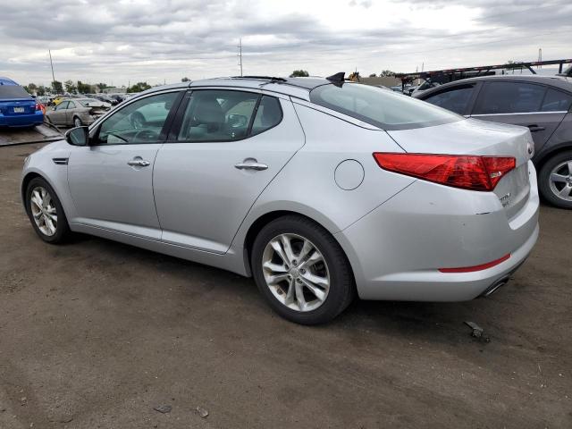 5XXGN4A7XDG207017 - 2013 KIA OPTIMA EX SILVER photo 2