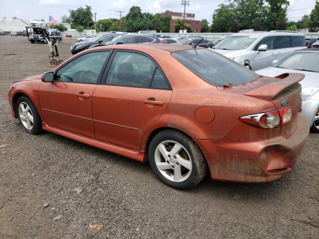 1YVHP80D845N47634 - 2004 MAZDA 6 S ORANGE photo 2