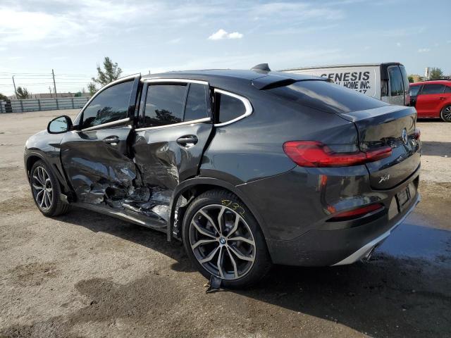 5UX2V1C08LLZ32654 - 2020 BMW X4 XDRIVE30I CHARCOAL photo 2