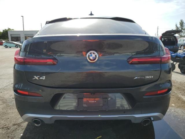 5UX2V1C08LLZ32654 - 2020 BMW X4 XDRIVE30I CHARCOAL photo 6