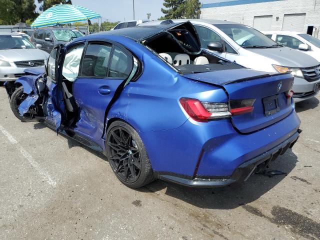 WBS33AY08PFR36138 - 2023 BMW M3 COMPETITION 蓝色 照片 2