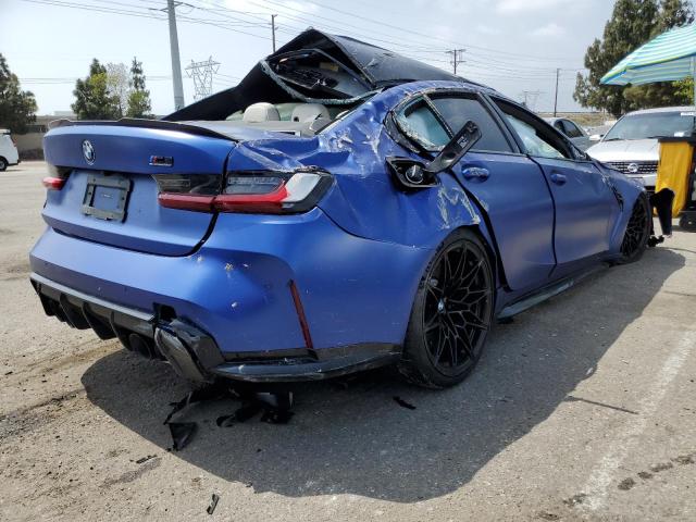 WBS33AY08PFR36138 - 2023 BMW M3 COMPETITION 蓝色 照片 3