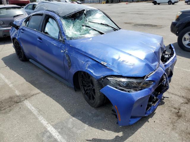 WBS33AY08PFR36138 - 2023 BMW M3 COMPETITION 蓝色 照片 4