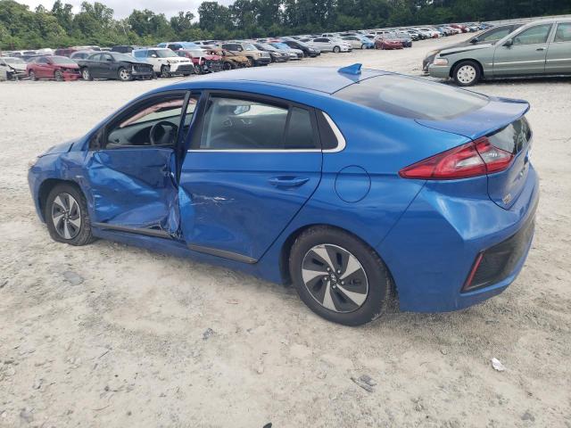 KMHC75LCXHU046351 - 2017 HYUNDAI IONIQ SEL BLUE photo 2