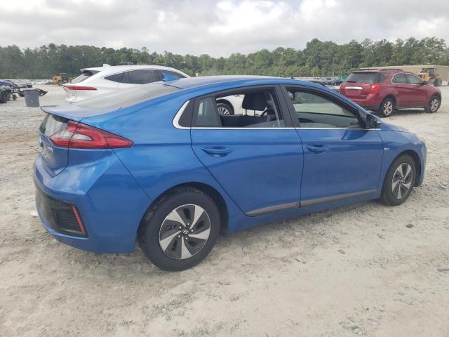 KMHC75LCXHU046351 - 2017 HYUNDAI IONIQ SEL BLUE photo 3