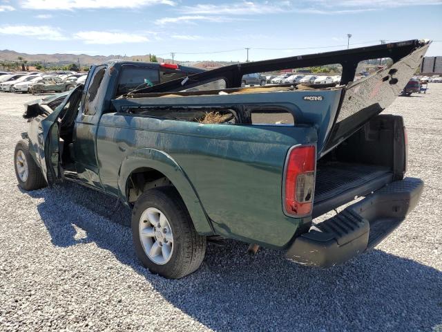 1N6DD26S21C322288 - 2001 NISSAN FRONTIER KING CAB XE GREEN photo 2