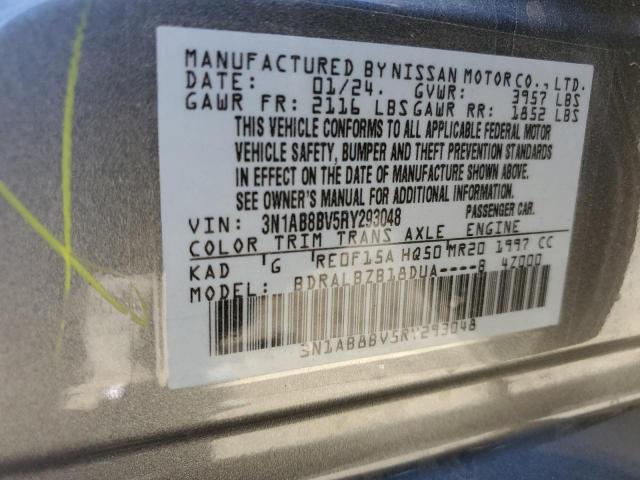 3N1AB8BV5RY293048 - 2024 NISSAN SENTRA S GRAY photo 12