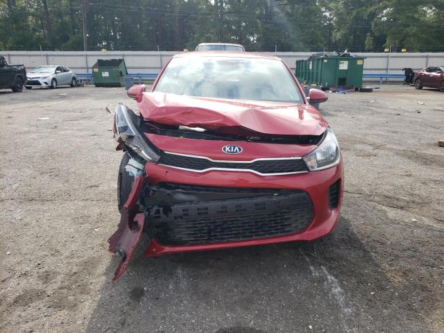 3KPA25AB2KE209360 - 2019 KIA RIO S RED photo 5