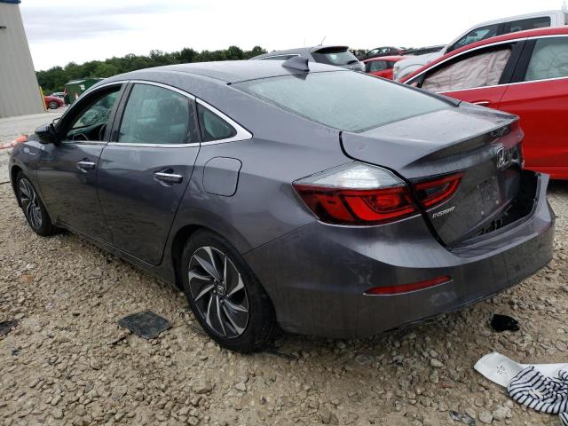 19XZE4F90KE001293 - 2019 HONDA INSIGHT TOURING GRAY photo 2