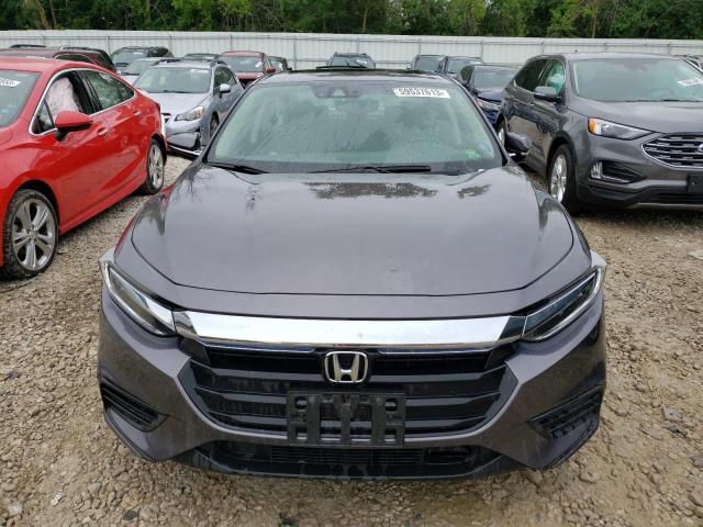 19XZE4F90KE001293 - 2019 HONDA INSIGHT TOURING GRAY photo 5