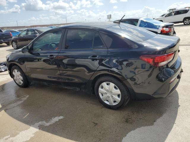 3KPA24AD5NE441693 - 2022 KIA RIO LX BLACK photo 2