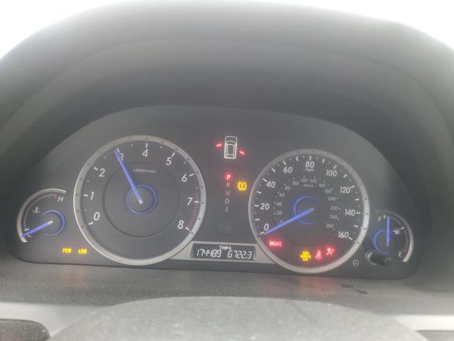 5J6TF2H50DL002675 - 2013 HONDA CROSSTOUR EXL BLACK photo 9