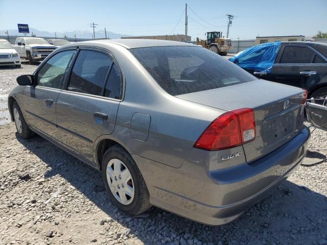 1HGES16355L018931 - 2005 HONDA CIVIC DX VP رمادي صورة 2