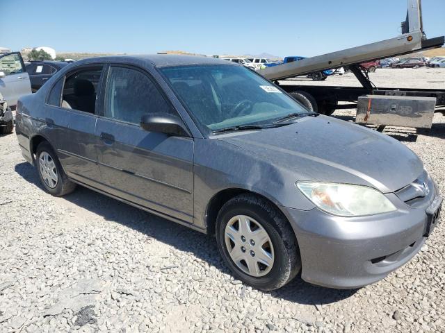 1HGES16355L018931 - 2005 HONDA CIVIC DX VP رمادي صورة 4