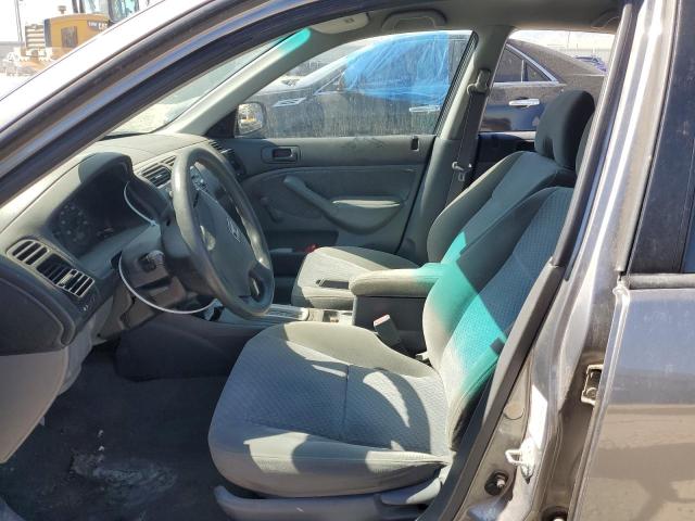 1HGES16355L018931 - 2005 HONDA CIVIC DX VP رمادي صورة 7