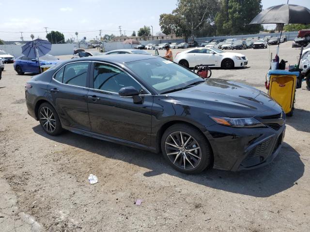 4T1T11AK7PU725965 - 2023 TOYOTA CAMRY SE NIGHT SHADE BLACK photo 4