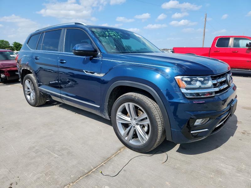 1V2RR2CA5JC547969 - 2018 VOLKSWAGEN ATLAS SEL Mavi foto 4