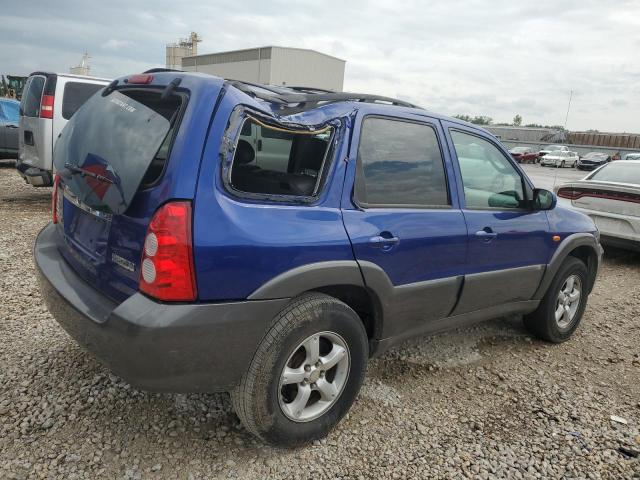 4F2YZ06195KM00188 - 2005 MAZDA TRIBUTE S BLUE photo 3