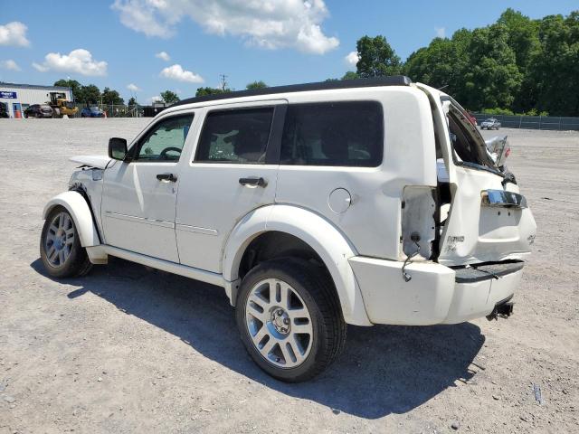 1D8GU58607W732694 - 2007 DODGE NITRO R/T WHITE photo 2