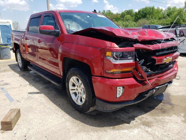 3GCUKREC2JG371757 - 2018 CHEVROLET SILVERADO K1500 LT BURGUNDY photo 4