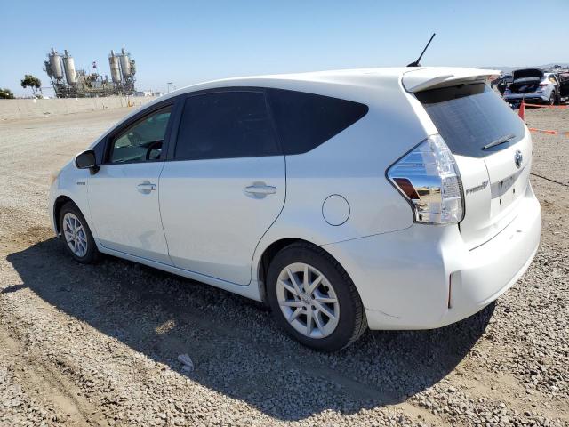 JTDZN3EU5EJ004312 - 2014 TOYOTA PRIUS V WHITE photo 2