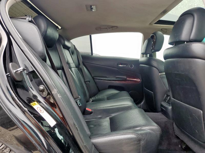 JTHBE1KS9B0052064 - 2011 LEXUS GS 350 BLACK photo 10