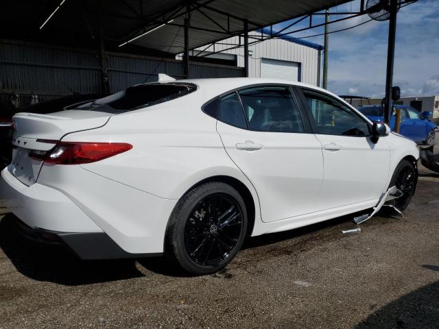 4T1DAACK3SU069967 - 2025 TOYOTA CAMRY XSE WHITE photo 3