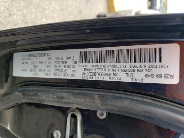 3C6TR4DTXFG509670 - 2015 RAM 2500 SLT ნაცრისფერი ფოტო 12