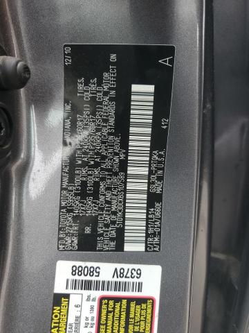 5TDYK3DCXBS107589 - 2011 TOYOTA SIENNA XLE 灰色 照片 13