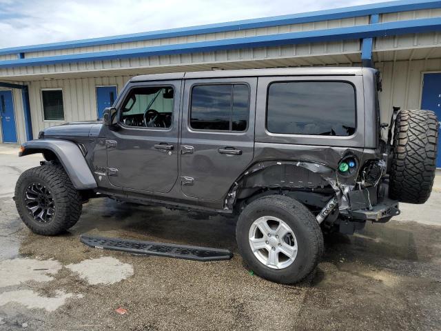 1C4HJXEMXMW688242 - 2021 JEEP WRANGLER U SAHARA GRAY photo 2