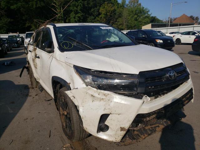 5TDJZRFH9KS986169 - 2019 TOYOTA HIGHLANDER SE WHITE photo 1