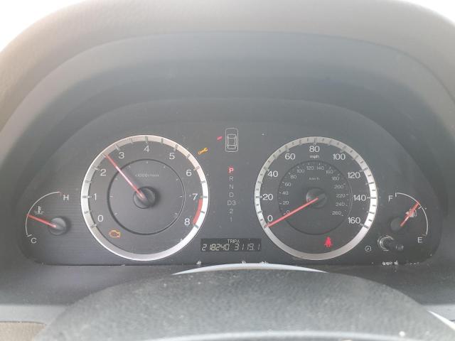 1HGCP26858A066990 - 2008 HONDA ACCORD EXL WHITE photo 9