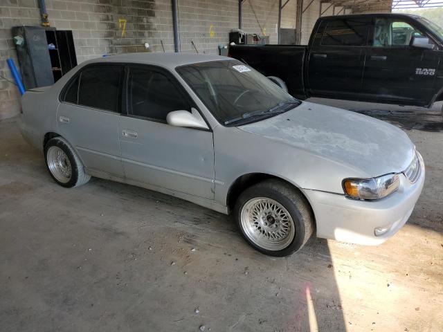 1NXBR12E51Z482676 - 2001 TOYOTA COROLLA CE SILVER photo 4