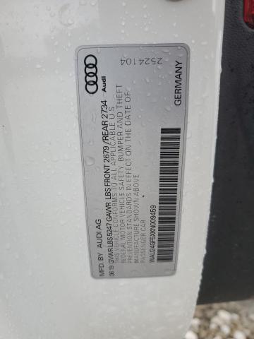 WAU24GF5XKN009459 - 2019 AUDI S5 PRESTIGE 白色 照片 12