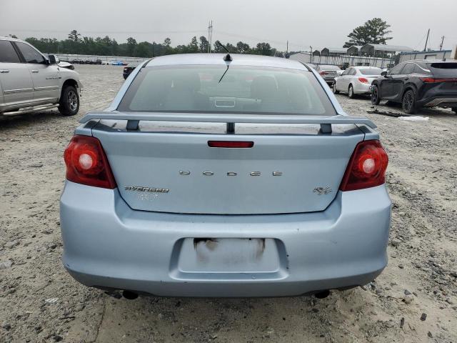1C3CDZBG1DN590741 - 2013 DODGE AVENGER R/T BLUE photo 6