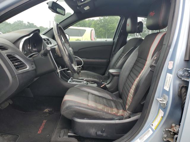 1C3CDZBG1DN590741 - 2013 DODGE AVENGER R/T BLUE photo 7