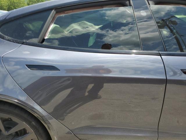 5YJSA1E6XNF472885 - 2022 TESLA MODEL S Մոխրագույն լուսանկար 10