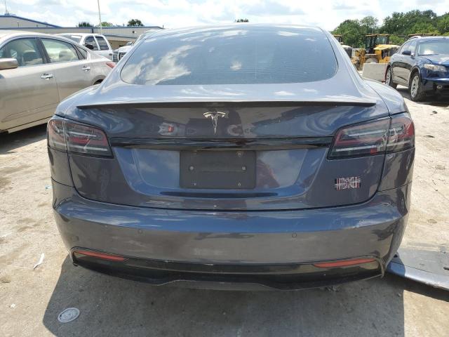 5YJSA1E6XNF472885 - 2022 TESLA MODEL S Մոխրագույն լուսանկար 6