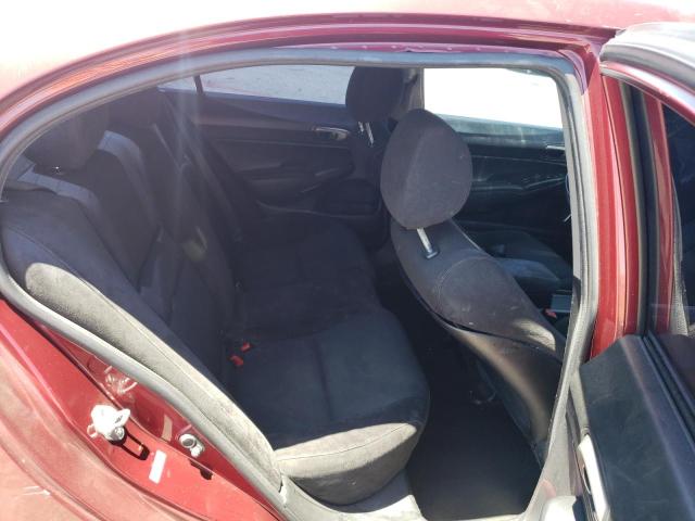 19XFA1F60AE059583 - 2010 HONDA CIVIC LX-S Կարմիր լուսանկար 10