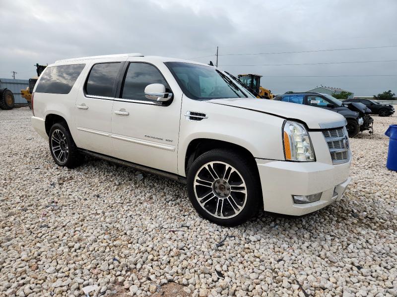 1GYS4JEF9DR182552 - 2013 CADILLAC ESCALADE ESV PREMIUM Kremowy zdjęcie 4
