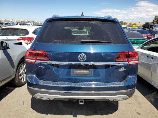 1V2MR2CA7KC583223 - 2019 VOLKSWAGEN ATLAS SEL BLUE photo 6