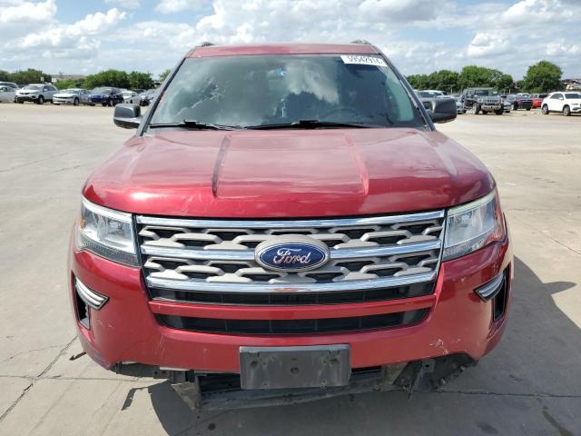 1FM5K7D88JGA31221 - 2018 FORD EXPLORER XLT RED photo 5