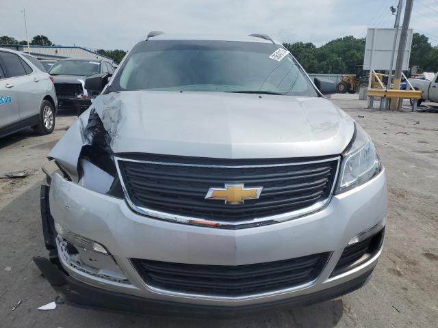 1GNKRFED4HJ141020 - 2017 CHEVROLET TRAVERSE LS SILVER photo 5