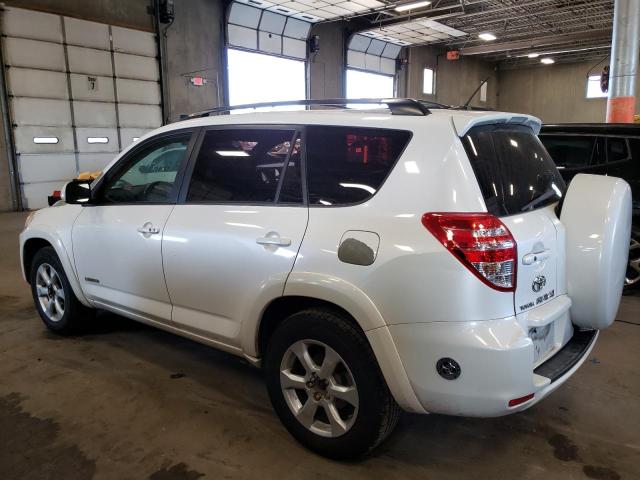 2T3DK4DV2AW024886 - 2010 TOYOTA RAV4 LIMITED WHITE photo 2