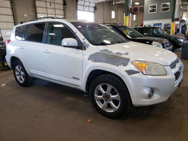 2T3DK4DV2AW024886 - 2010 TOYOTA RAV4 LIMITED WHITE photo 4